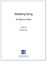 Wedding Song for Solo Flute (Violin) P.O.D. cover